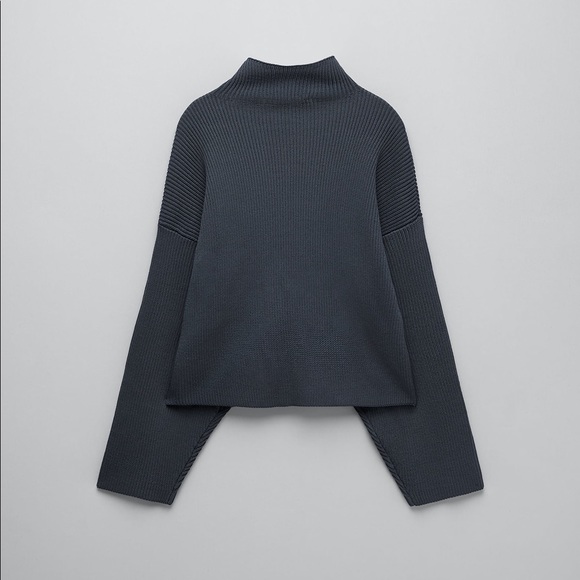 Zara oversized knit sweater - Picture 7 of 8